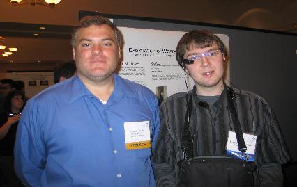 Picture of myself and Brendan at the GSURC